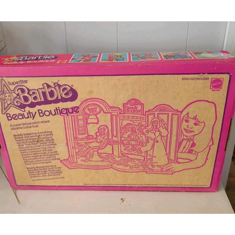 1976 Mattel Superstar Barbie Beauty Boutique w/Box NO. 9795 See Desc. - Picture 5 of 14